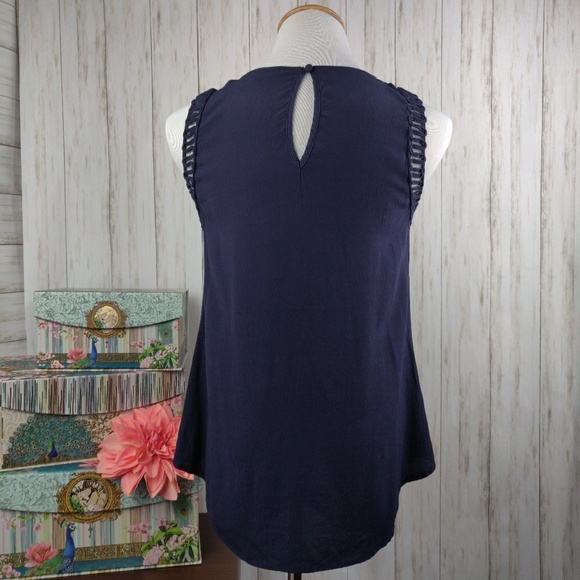 Pomelo crochet detail tank top sleeveless a38 - Picture 4 of 8